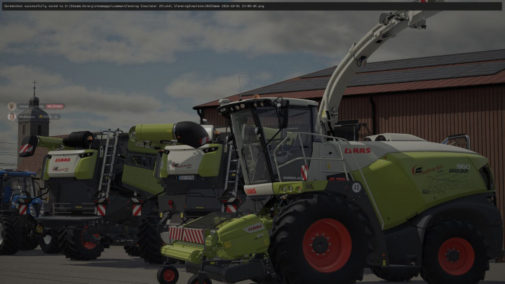 fs25-mods, Claas Jaguar 900 Contractus Agro V1.0
