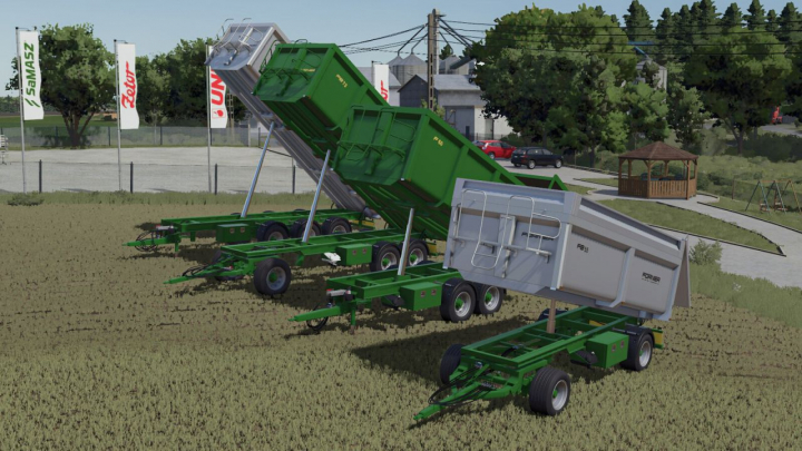 fs25-mods, Fornier Tipping Trailer Pack V2.0