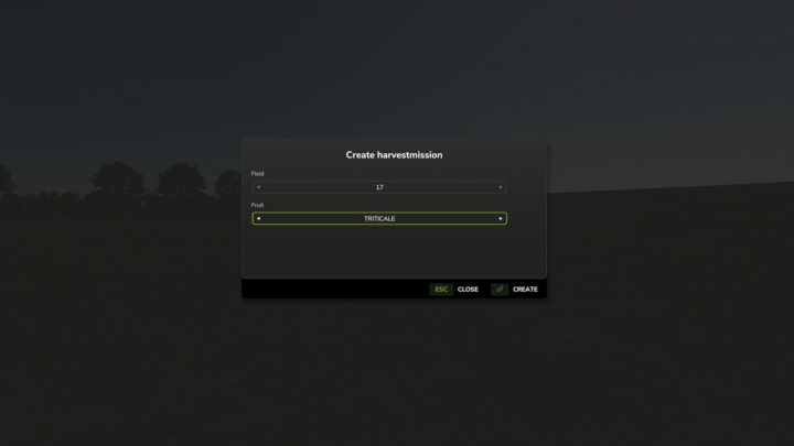 fs25-mods,  Harvestmission Creator V1.0
