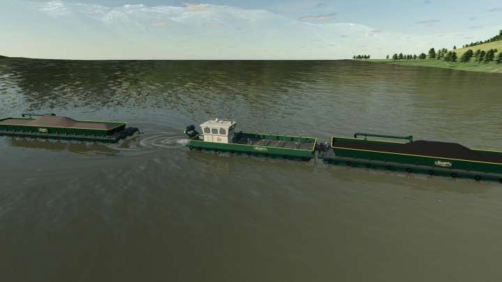 fs25-mods,  Pup 45 Bulk Barge V1.0
