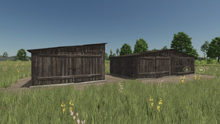 fs25-mods, Wooden Farm Storage Pack V1.0.0.1