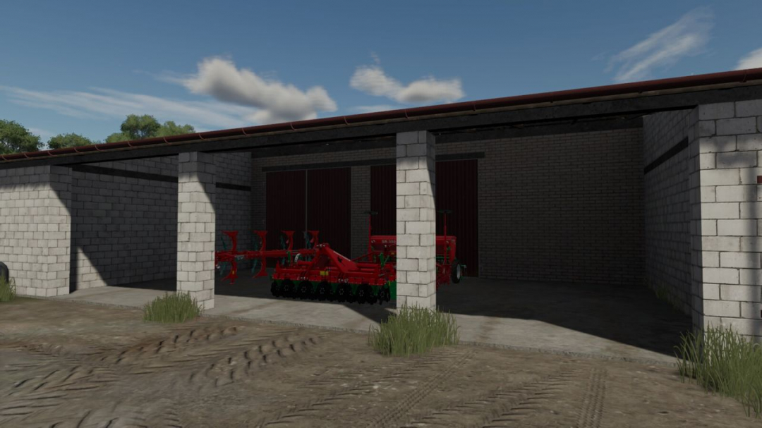Big Barn With Cows V1.1