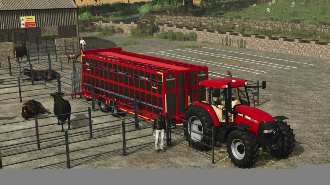 Broughan 28F Animal Trailer V1.0