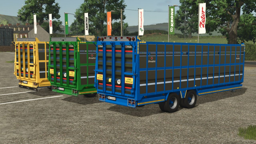 Broughan 28F Animal Trailer V1.0