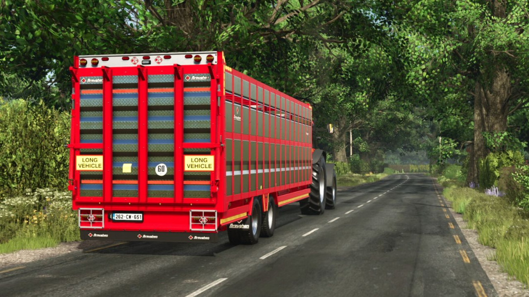 Broughan 28F Animal Trailer V1.0