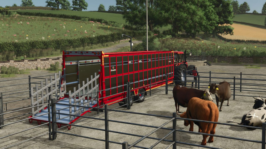 Broughan 28F Animal Trailer V1.0
