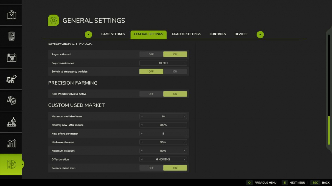 Custom Used Market V1.0