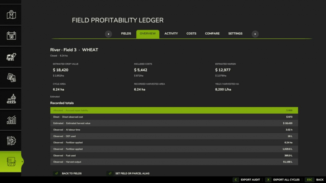 Field Profitability Ledger V1.0.1
