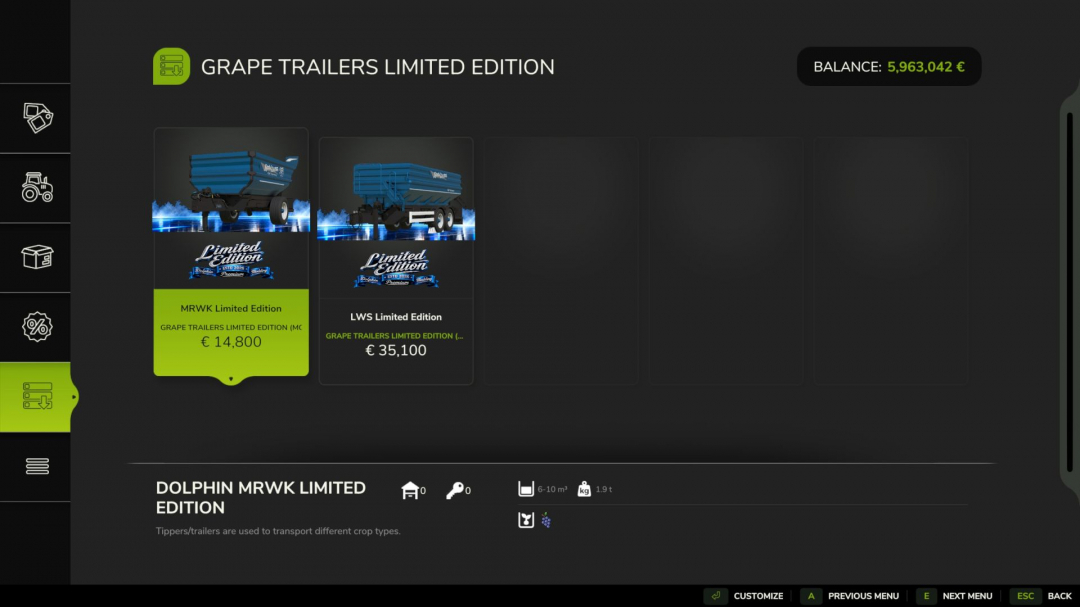Grape Trailer Limited Edition V1.0