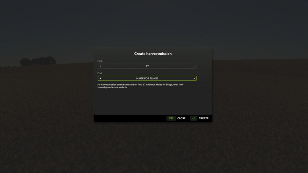 Harvestmission Creator V1.0