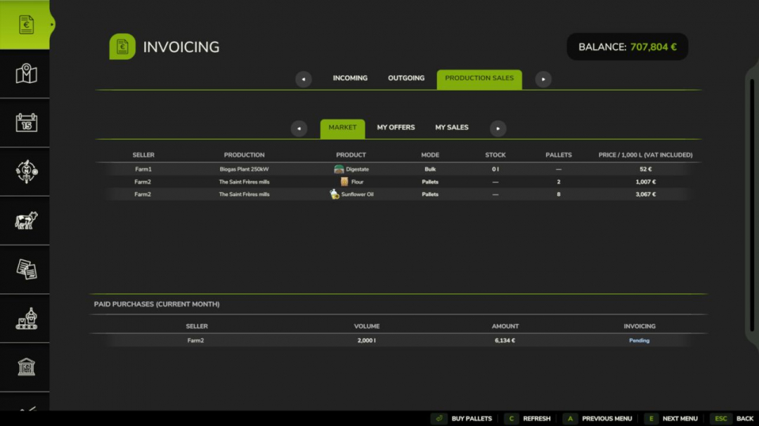 Invoices Production Sales V1.0