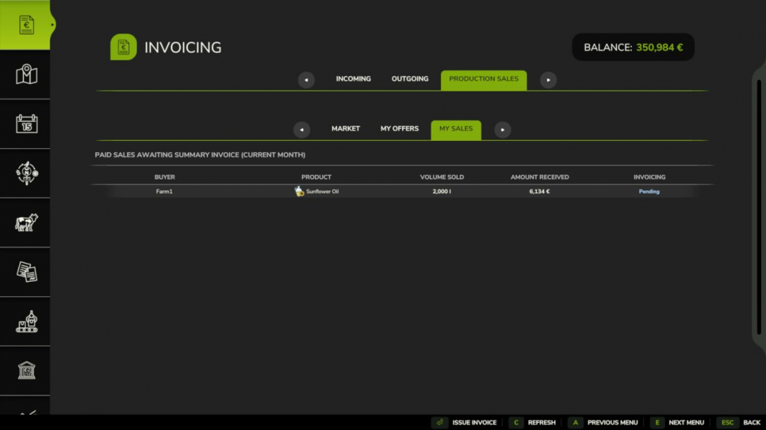 Invoices Production Sales V1.0