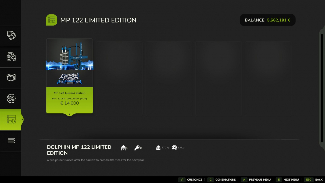 MP 122 Limited Edition V1.0