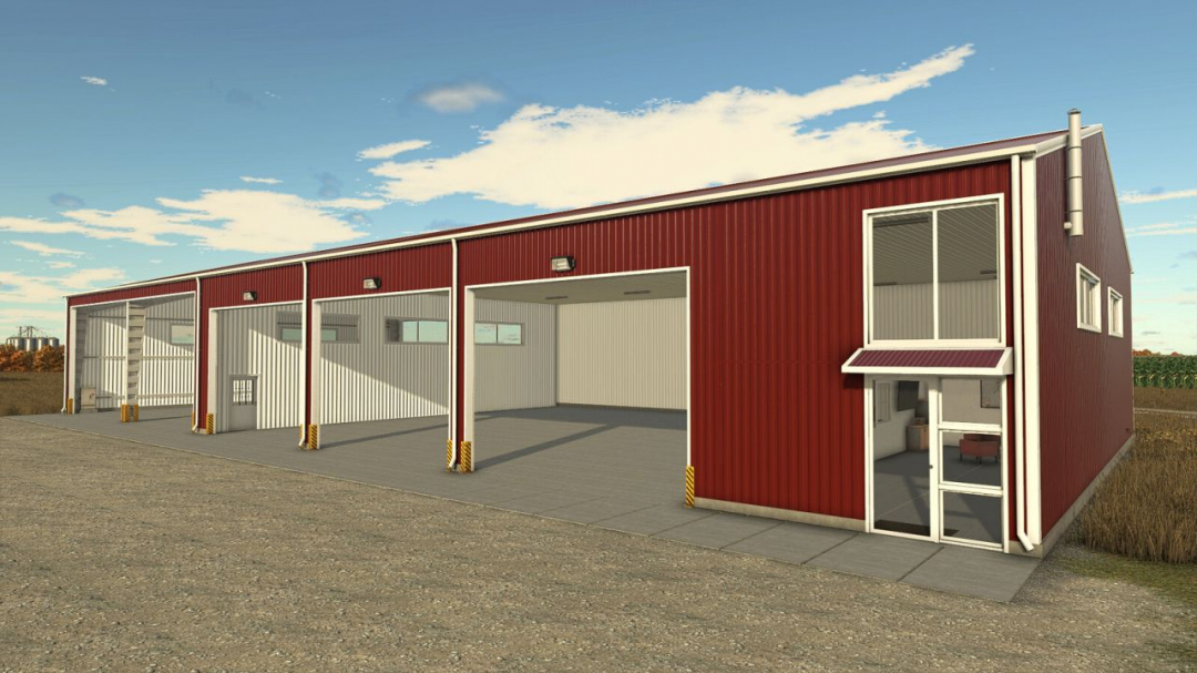 Metal Hall With Workshop V1.0.0.1