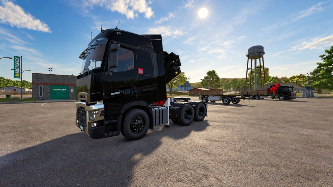 Renault T HMF 60 20 Crane + Fly jib v1.0