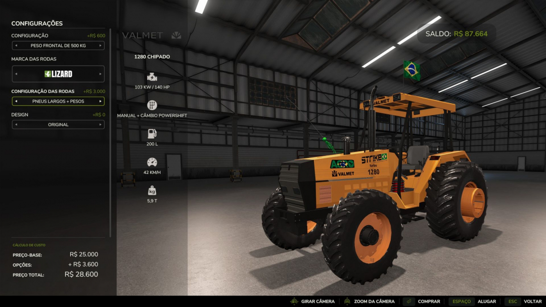 Valmet 1280/1580 chipped V1.2