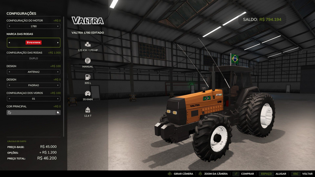Valtra 1780 V1.0