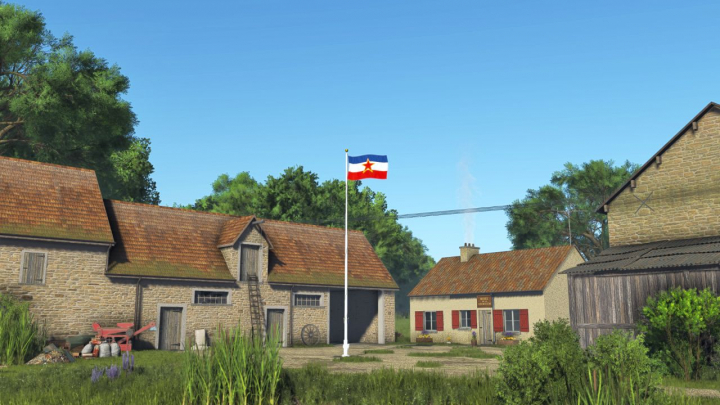 fs25-mods,  Flag of Yugoslavia (1945-1992) V1.0