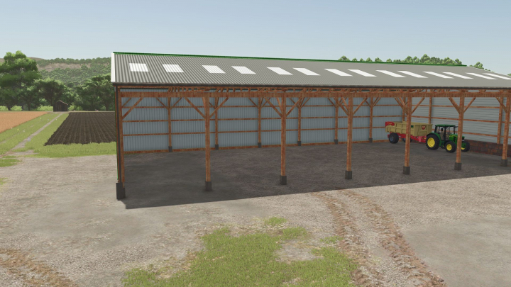 fs25-mods,  French agricultural shed V1.0