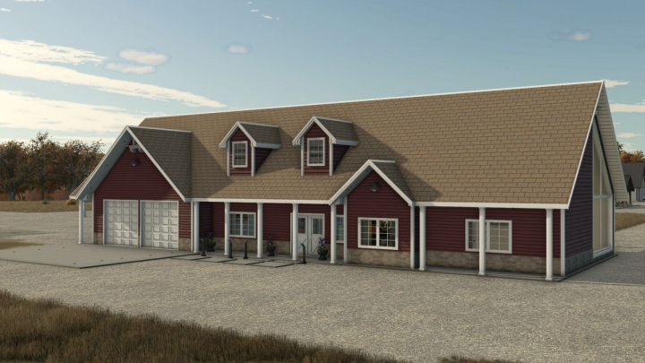 fs25-mods, House With Two Car Garage V1.0.0.1