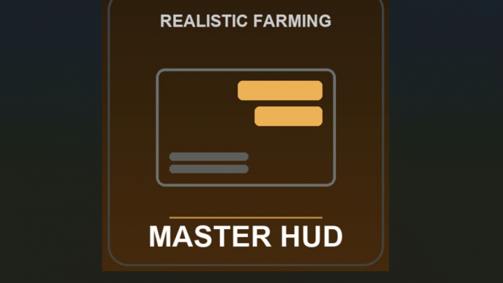 fs25-mods,  Master HUD V1.2