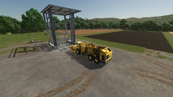fs25-mods,  ROPA Header Storage V1.0
