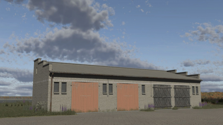 fs25-mods,  Small brick garage V1.0