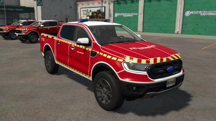 fs25-mods, Volunteer Fire Department Design Ford Ranger V1.0