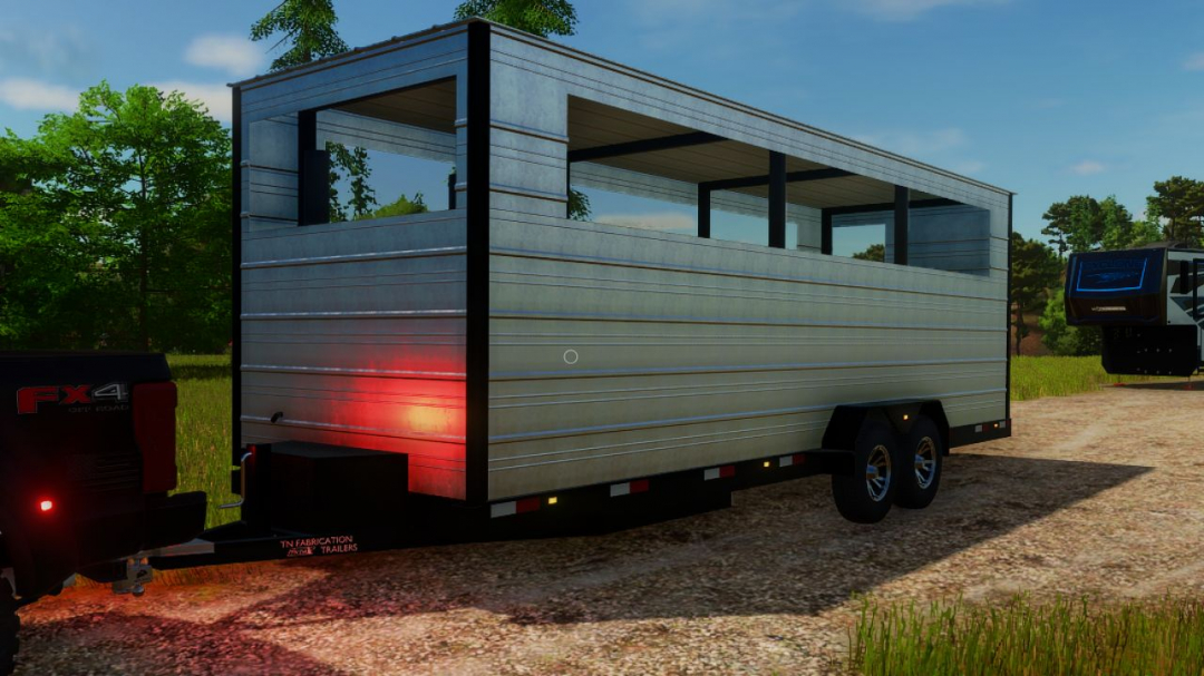 2026 TNF BBQ Pit Smoker Trailer V1.0