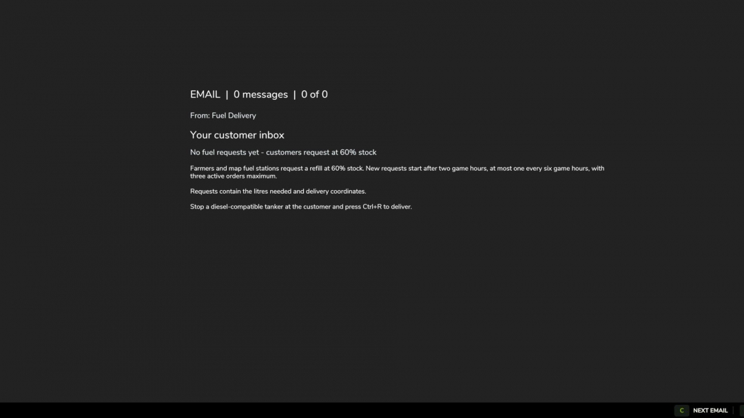 Fuel Delivery Company v1.0