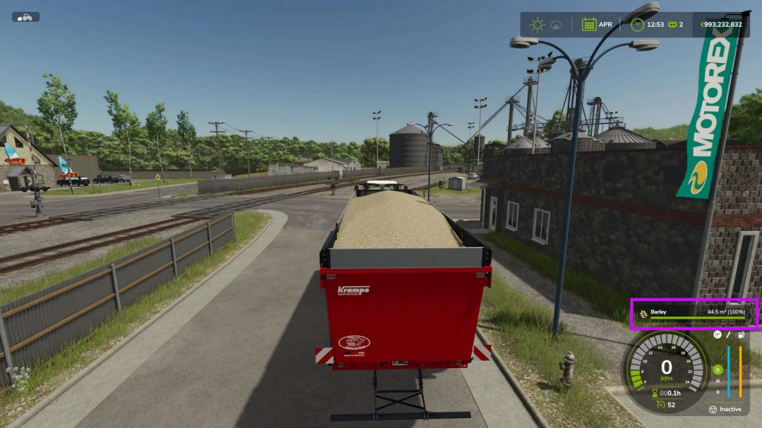 Grain Volume HUD v1.0