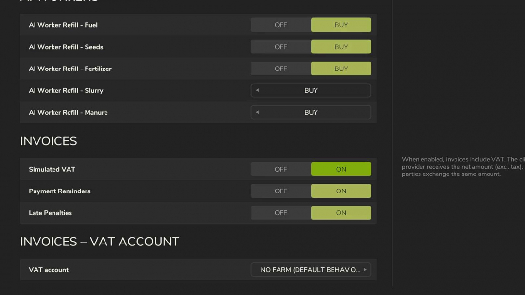 Invoice VAT Account v1.0