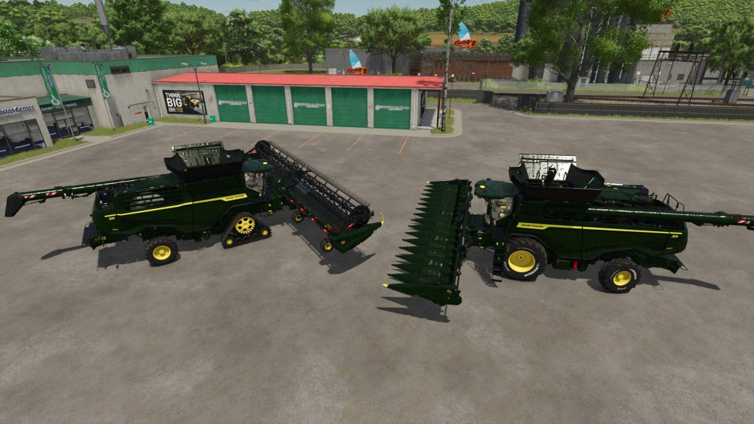 John Deere X9 1100 Crocodile V1.0