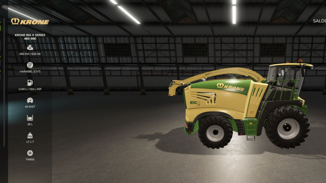 Krone BiG X Series 480-980 V1.0