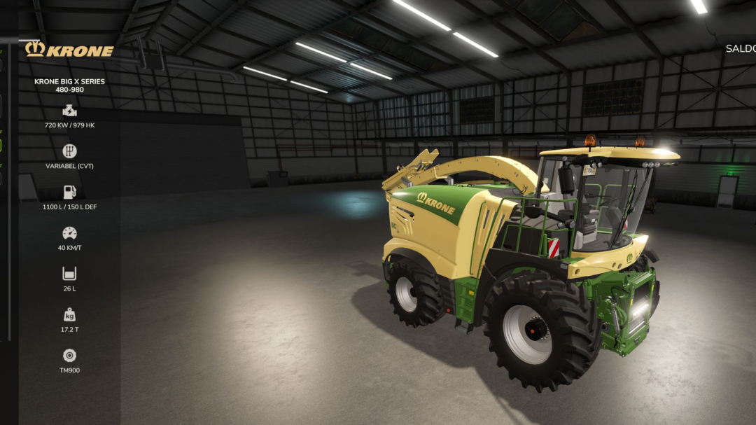 Krone BiG X Series 480-980 V1.0
