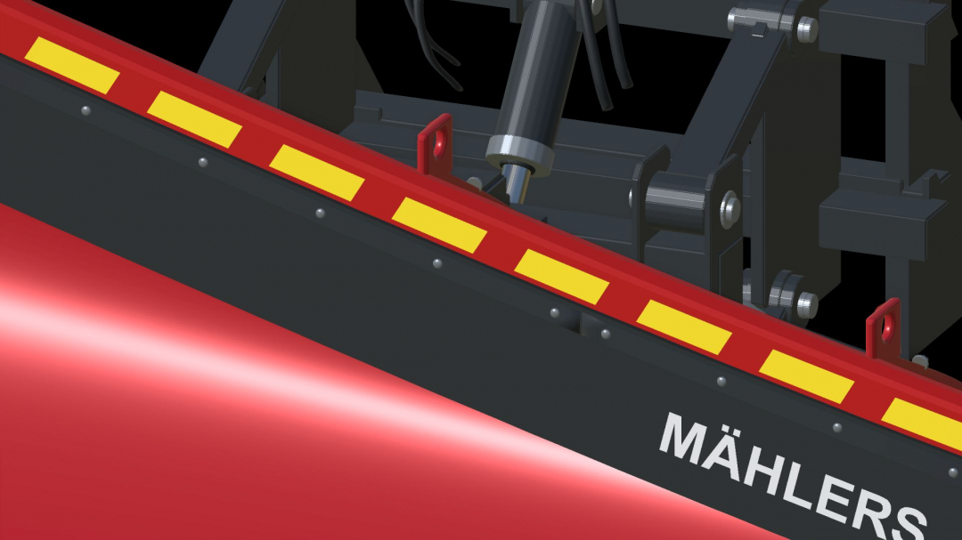 Maehler snowplow for wheelloader V1.0