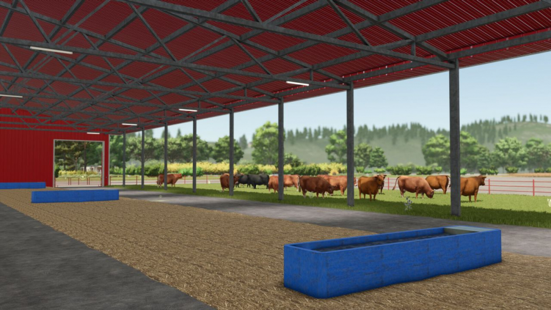 Monoslope Beef Barn V1.0