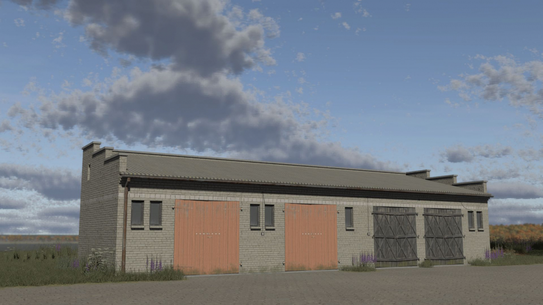 Small brick garage V1.0