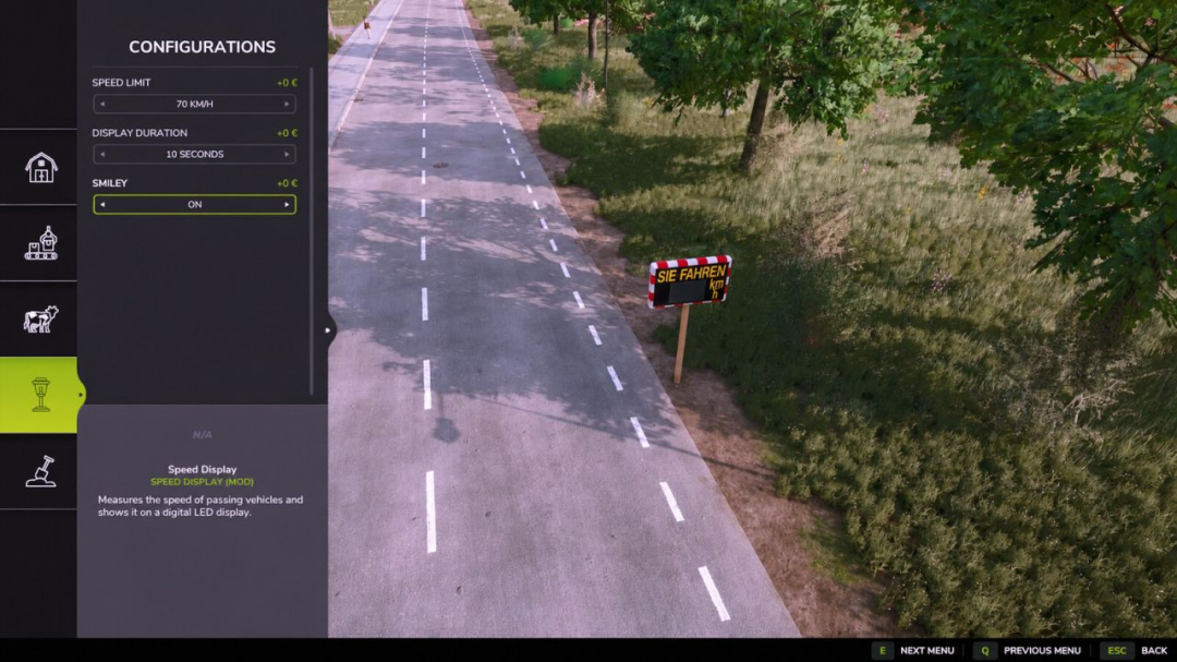 Speed Display v1.0