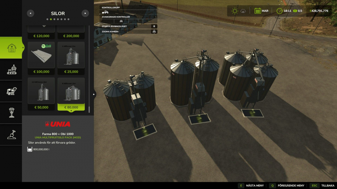 Unia Multifruit Silo Pack V2 V1.0