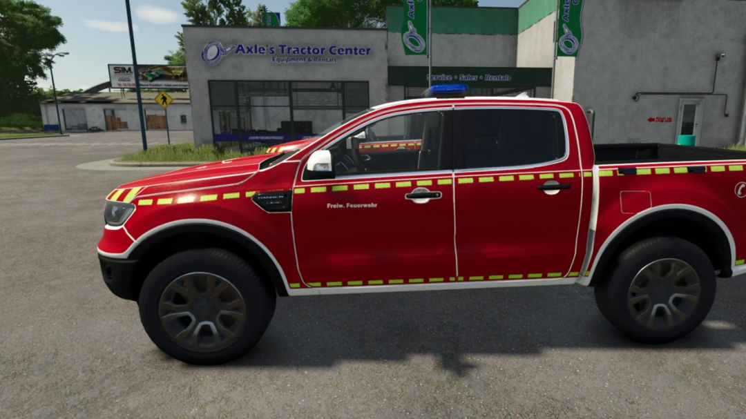 Volunteer Fire Department Design Ford Ranger V1.0