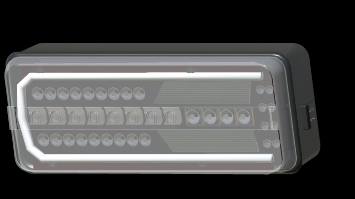 fs25-mods, HELLA Truck Rear Lights (Prefab) V1.0