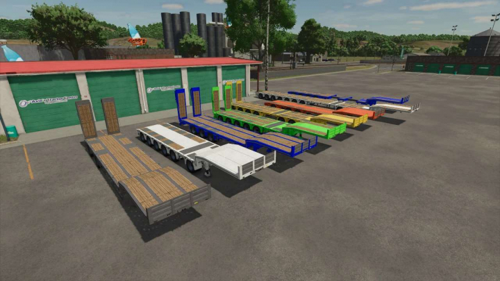 fs25-mods,  Low-loader trailer V1.0.0.2