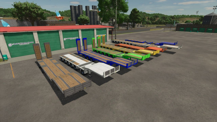 fs25-mods, Low-loader trailer V1.0