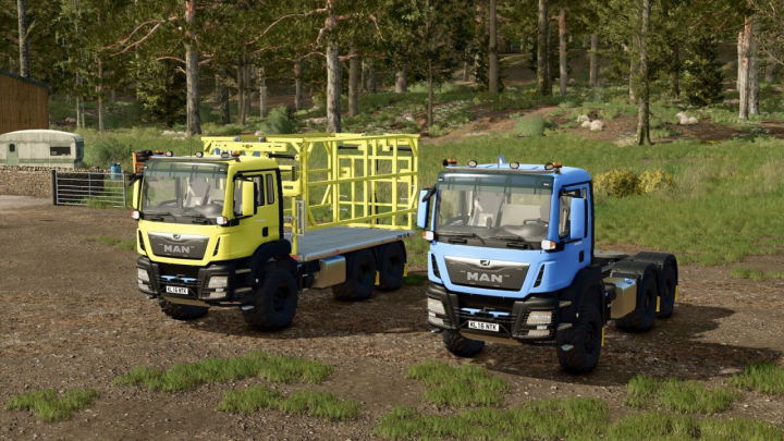 fs25-mods,  MAN TGS Fliegl Bale Platform V1.0.0.2