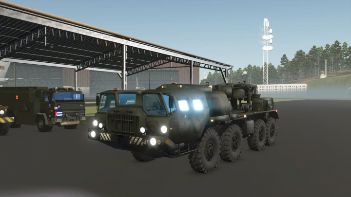 fs25-mods,  MAZ-543 / MAZ-7310 (8×8 Heavy Tactical Chassis with Specialized Superstructure) V1.0
