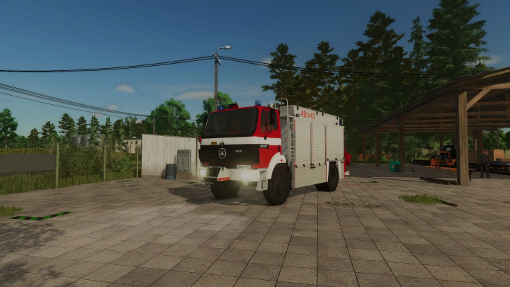 fs25-mods, Mercedes Benz 1831 SCRt Saurus 491[N]43 JRG Mr?gowo V1.0