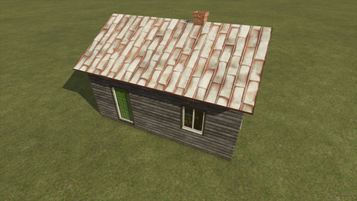fs25-mods,  Old Wooden House (Prefab) V1.0