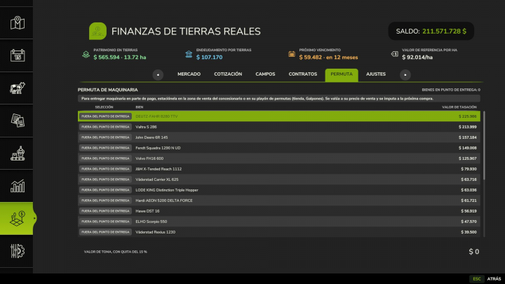 fs25-mods,  Real Land Finances V1.0