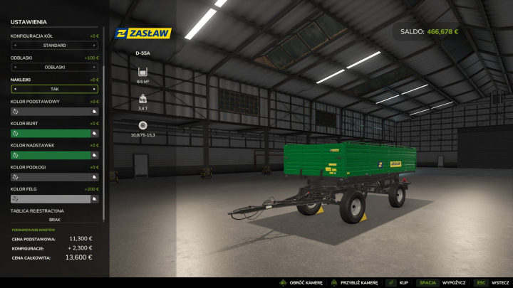 fs25-mods, Zaslaw D55A V1.0